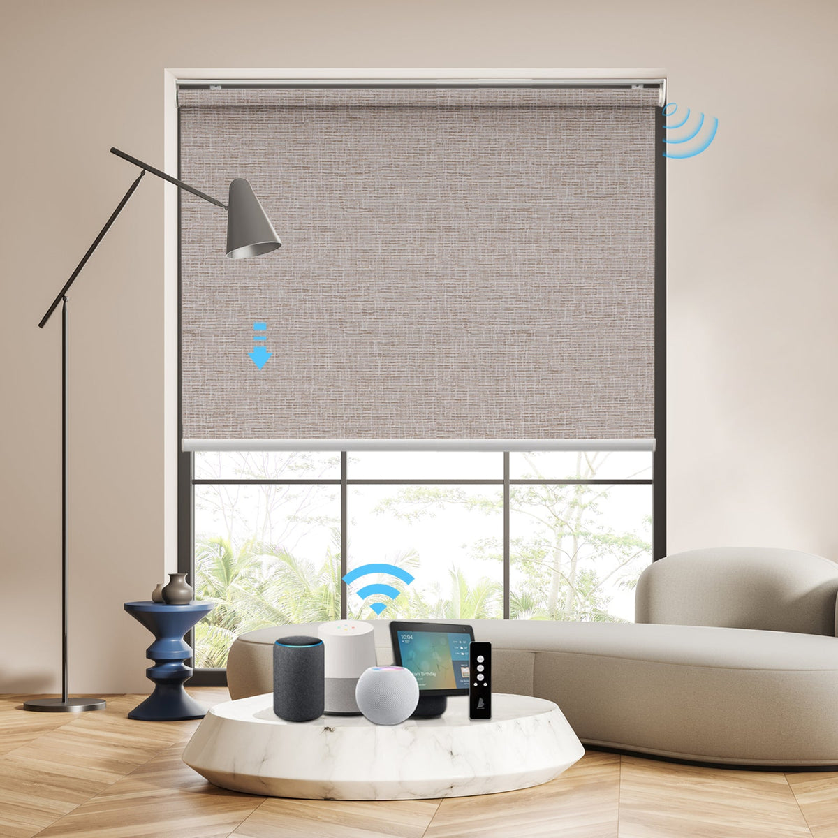 Smart Motorized Roller Shades: The Future Of Window Treatments – Beasen